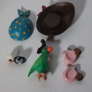Pirates of the Caribbean Disney Accessories Lot of 6 Mr Potato Head